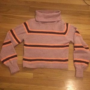 Striped Knit Sweater